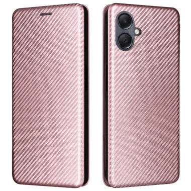 Flip Cover Samsung Galaxy A07 Fibre de Carbone