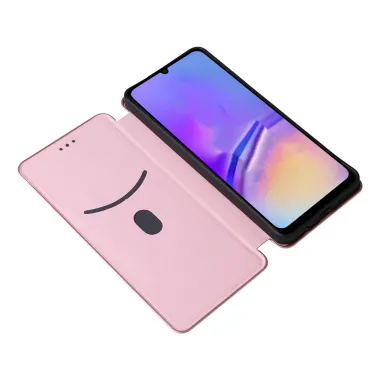 Flip Cover Samsung Galaxy A07 Fibre de Carbone