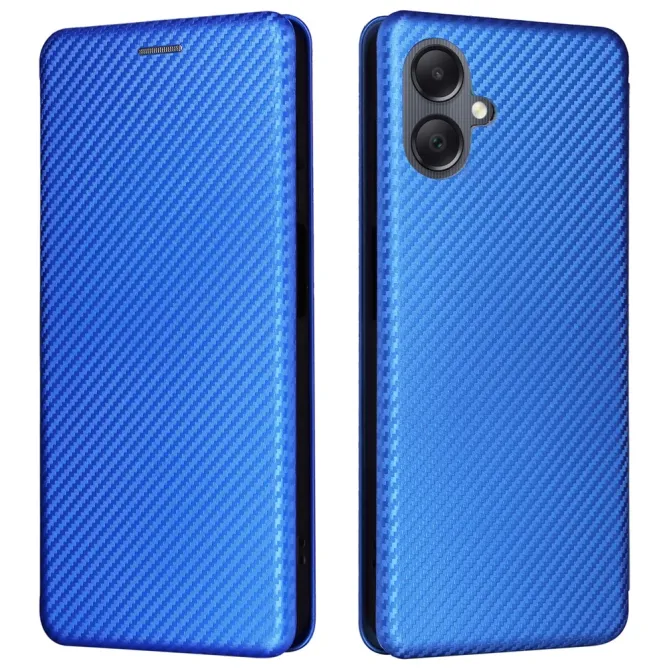 Flip Cover Samsung Galaxy A07 Fibre de Carbone