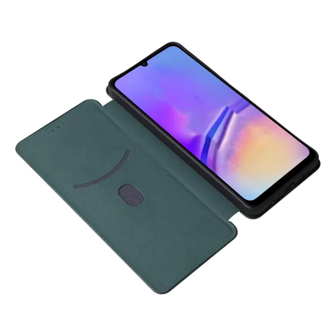Flip Cover Samsung Galaxy A07 Fibre de Carbone