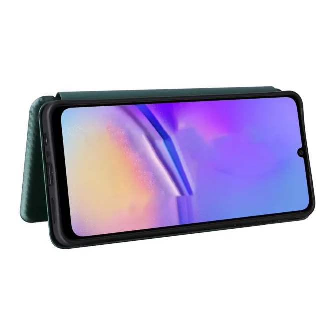 Flip Cover Samsung Galaxy A07 Fibre de Carbone