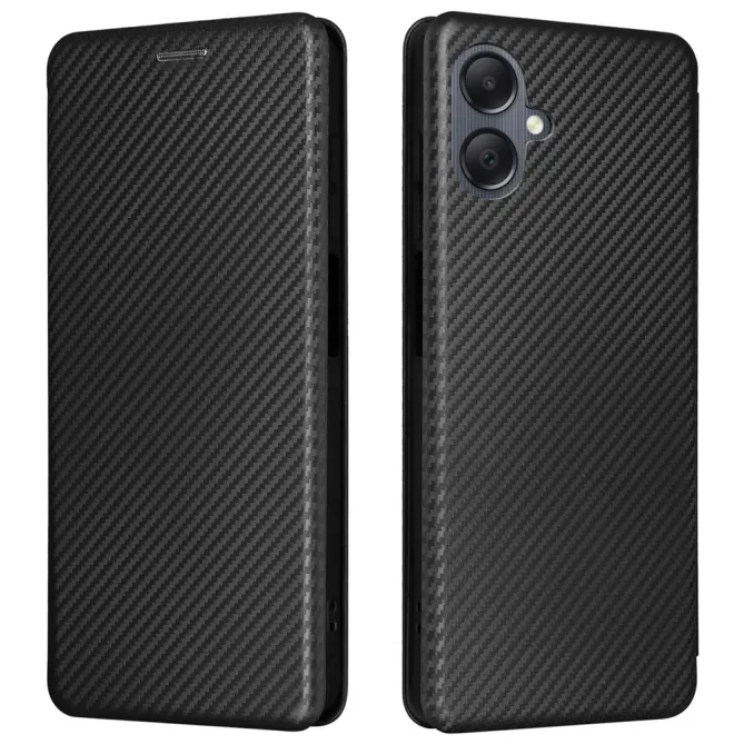 Flip Cover Samsung Galaxy A07 Fibre de Carbone