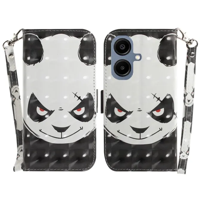 Housse Samsung Galaxy A07 / A06 Motif Imprimé avec Porte-Cartes et Dragonne