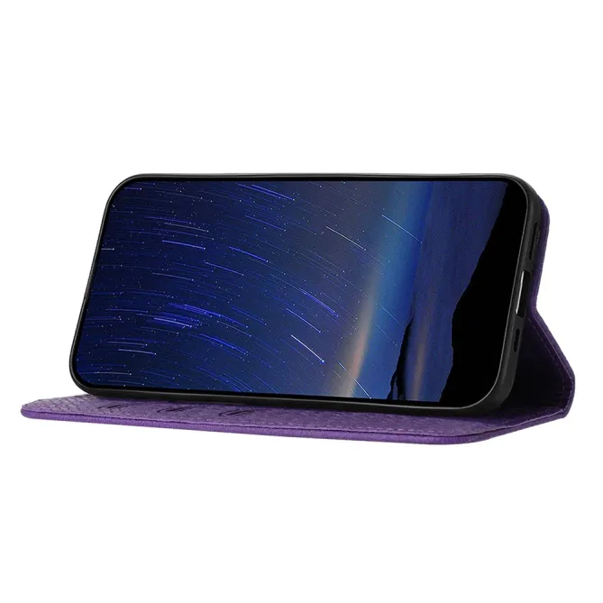 Housse Samsung Galaxy A07 Barnabé Texture Tressée avec Dragonne