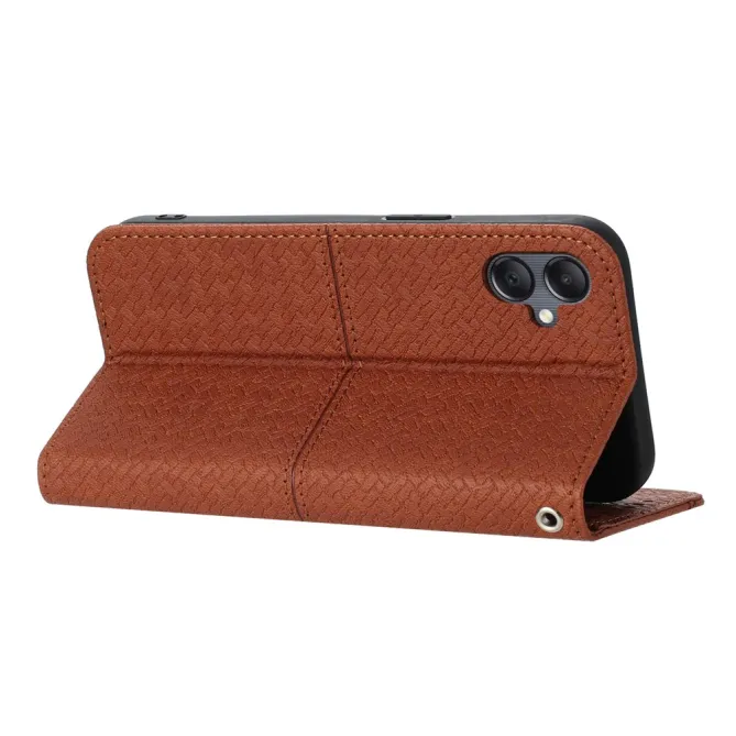 Housse Samsung Galaxy A07 Barnabé Texture Tressée avec Dragonne