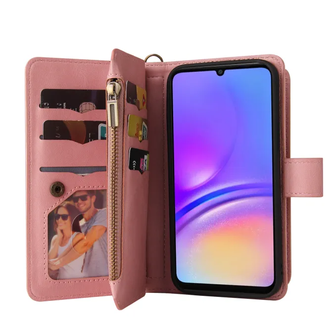 Etui Portefeuille Samsung Galaxy A07 Simili Cuir | 15 Porte-cartes