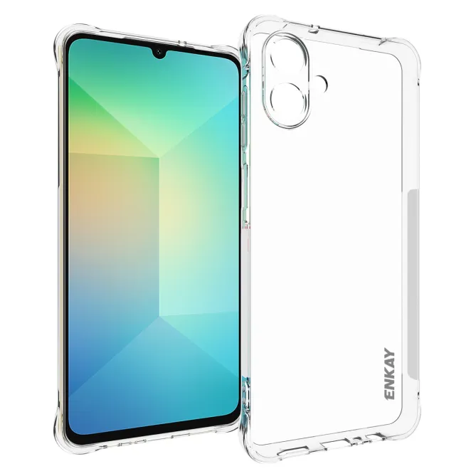Coque Samsung Galaxy A07 Transparente ENKAY avec Coins Renforcés