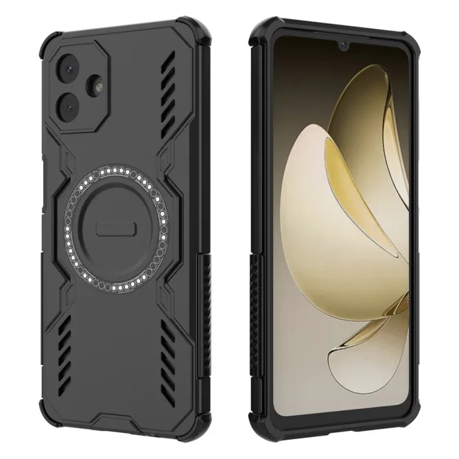 Coque Samsung Galaxy A07 Antichoc Magnétique MagSafe avec Ventilation