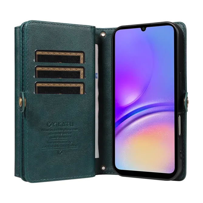 Étui Portefeuille Samsung Galaxy A07 Simili Cuir avec Zip, Porte-carte