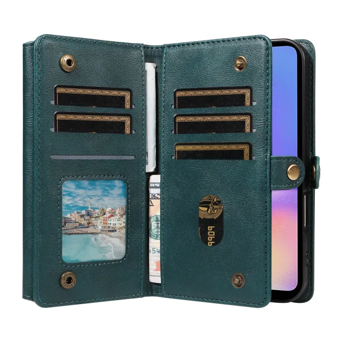 Étui Portefeuille Samsung Galaxy A07 Simili Cuir avec Zip, Porte-carte