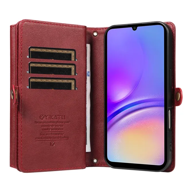 Étui Portefeuille Samsung Galaxy A07 Simili Cuir avec Zip, Porte-carte