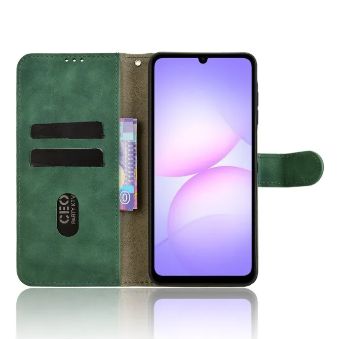 Housse Samsung Galaxy A07 Simili Cuir Soft Touch avec Porte-cartes