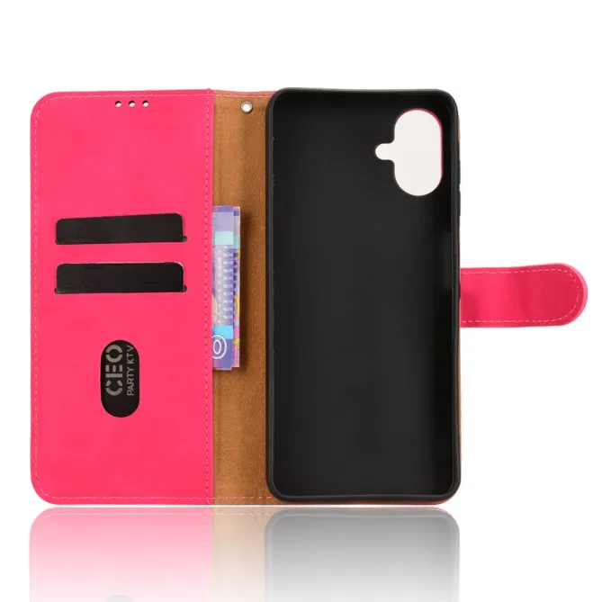 Housse Samsung Galaxy A07 Simili Cuir Soft Touch avec Porte-cartes