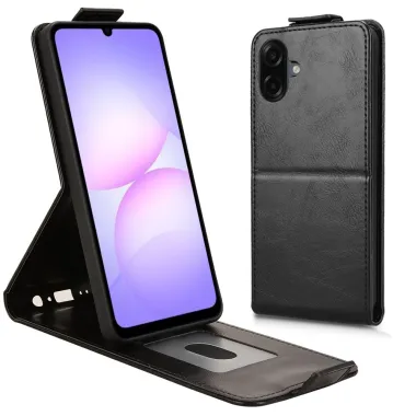 Etui Samsung Galaxy A07 Simili Cuir Ouverture Verticale Flip