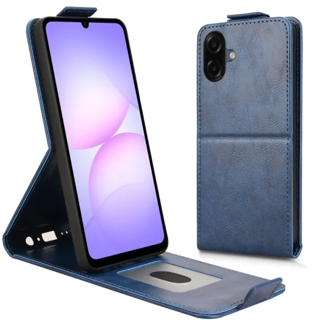 Etui Samsung Galaxy A07 Simili Cuir Ouverture Verticale Flip