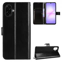 Etui Samsung Galaxy A07 Simili Cuir Patiné avec Porte-cartes