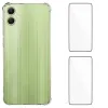 Coque Samsung Galaxy A07 Transparente Antichoc avec 2 Verres Trempés