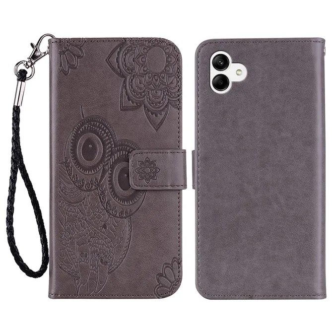 Housse Samsung Galaxy A07 Hibou en relief