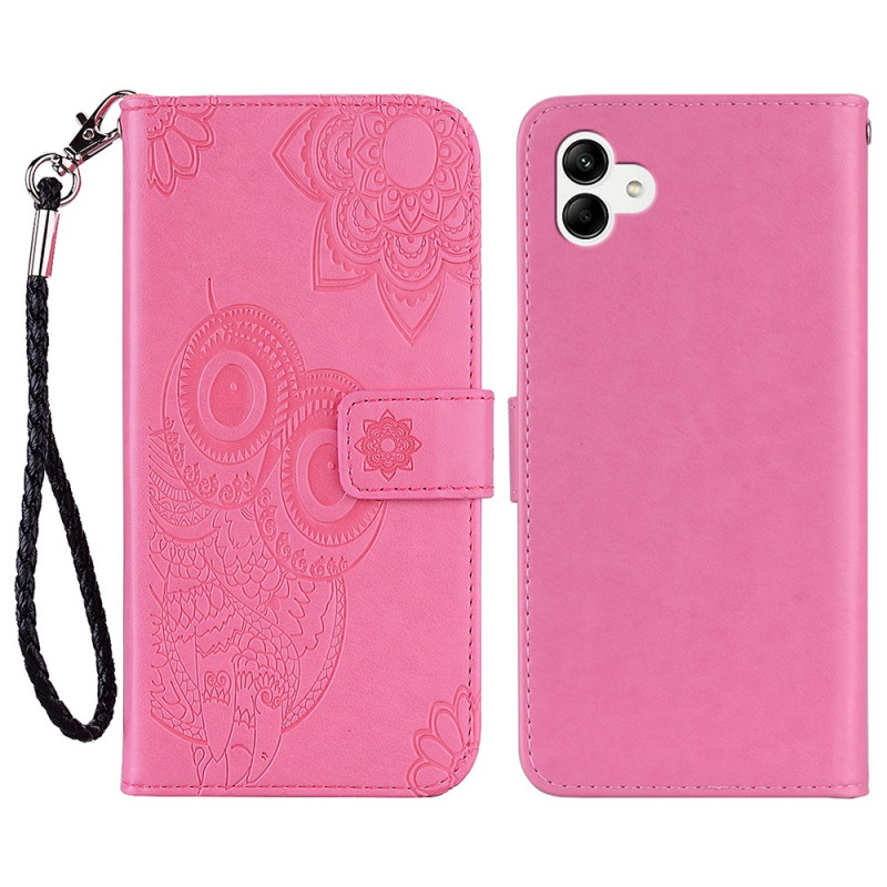 Housse Samsung Galaxy A07 Hibou en relief