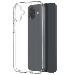 Pack Samsung Galaxy A07 Coque Transparente + Verre Trempé + Protection Caméra