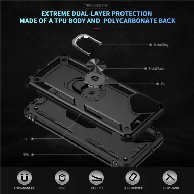 Coque Samsung Galaxy A07 Hybride Fonction Support