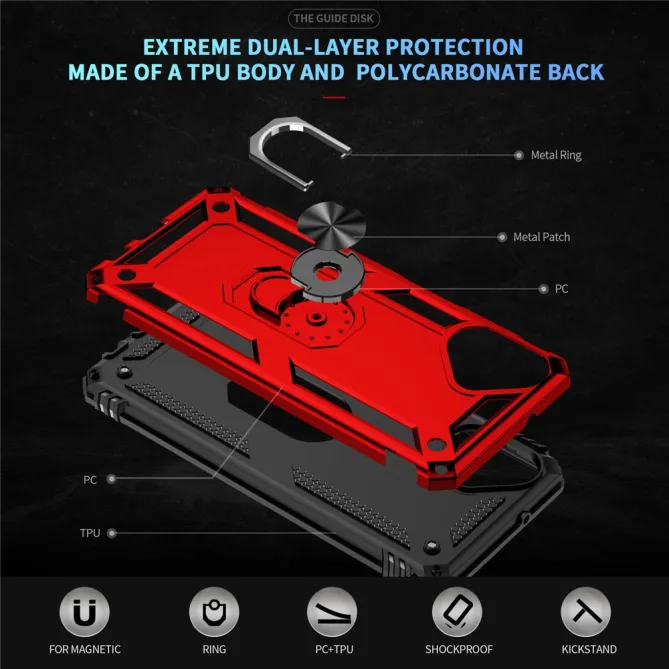 Coque Samsung Galaxy A07 Hybride Fonction Support