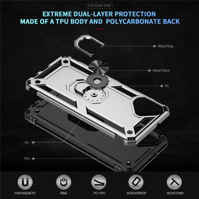 Coque Samsung Galaxy A07 Hybride Fonction Support