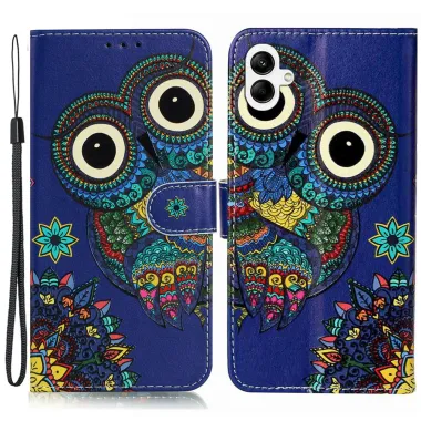 Housse Samsung Galaxy A07 / A06 Motif Artistique avec Porte-Cartes et Dragonne