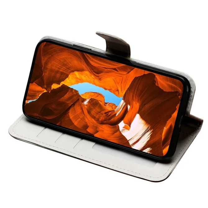 Housse Samsung Galaxy A07 / A06 Motif Artistique avec Porte-Cartes et Dragonne