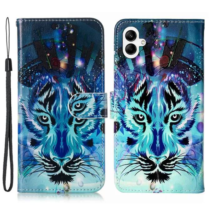 Housse Samsung Galaxy A07 / A06 Motif Artistique avec Porte-Cartes et Dragonne