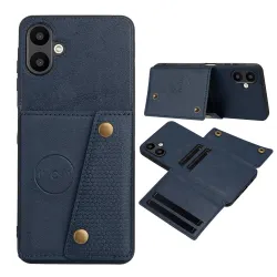 Coque Samsung Galaxy A07 Effet Cuir avec Portefeuille Intégré et Support