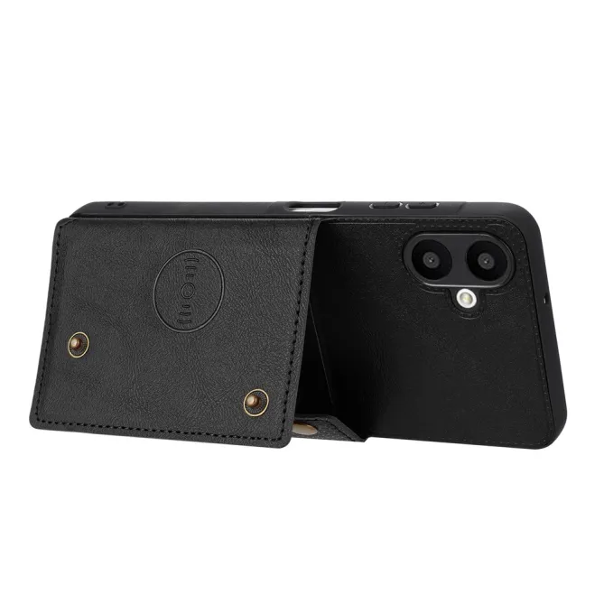 Coque Samsung Galaxy A07 Effet Cuir avec Portefeuille Intégré et Support