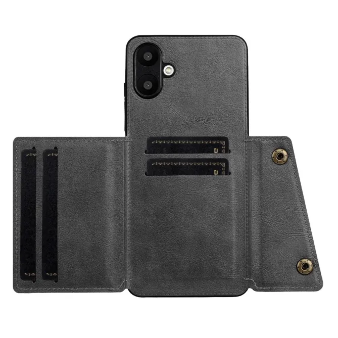 Coque Samsung Galaxy A07 Effet Cuir avec Portefeuille Intégré et Support