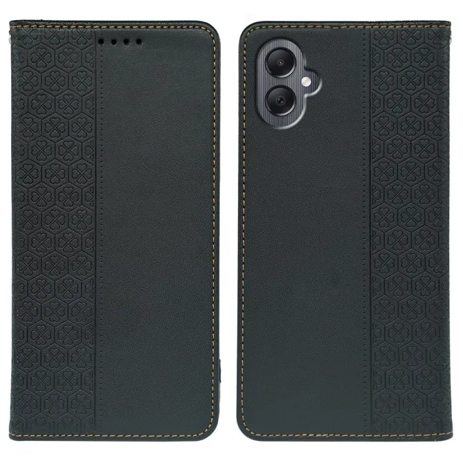 Housse Samsung Galaxy A07 Trèfle à Quatre Feuilles avec Porte-Cartes