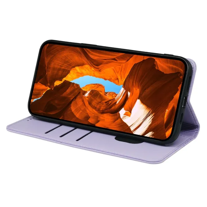 Housse Samsung Galaxy A07 Trèfle à Quatre Feuilles avec Porte-Cartes