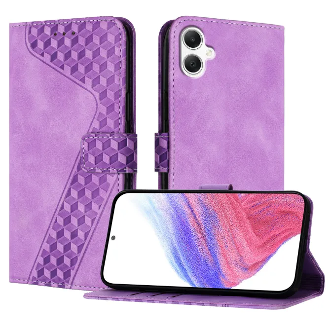 Housse Samsung Galaxy A07 Motif 7 Géométrique avec Porte-Cartes