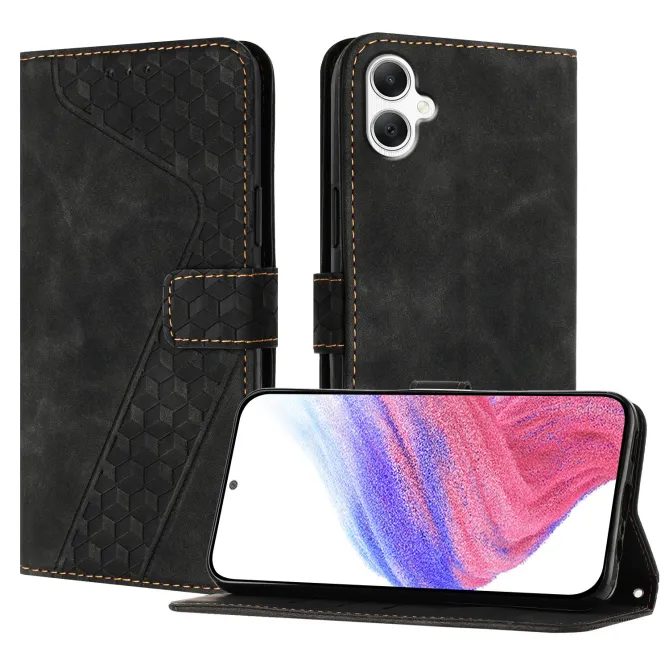 Housse Samsung Galaxy A07 Motif 7 Géométrique avec Porte-Cartes