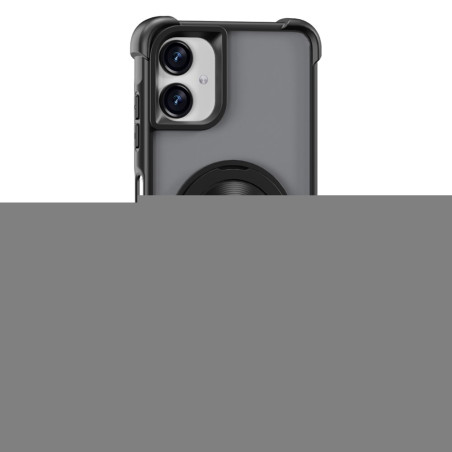 Coque Samsung Galaxy A07 Hybride Translucide avec Anneau