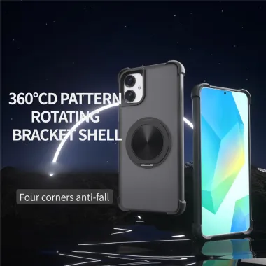 Coque Samsung Galaxy A07 Hybride Translucide avec Anneau