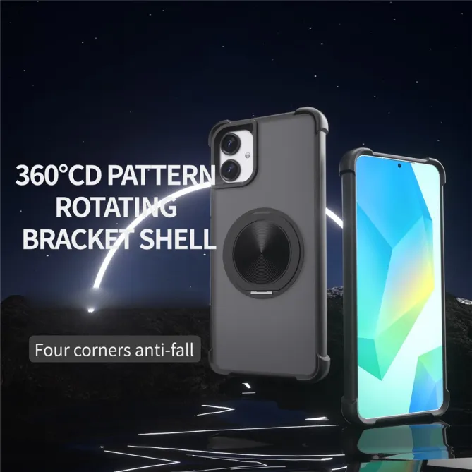 Coque Samsung Galaxy A07 Hybride Translucide avec Anneau