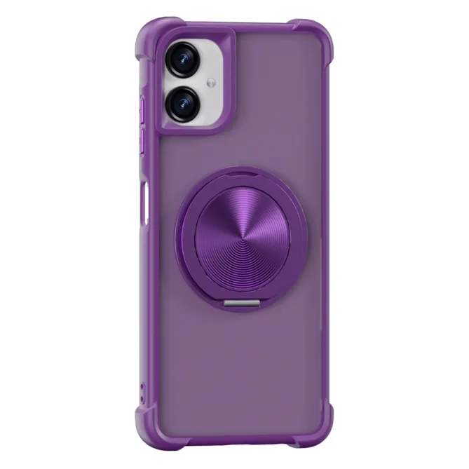 Coque Samsung Galaxy A07 Hybride Translucide avec Anneau