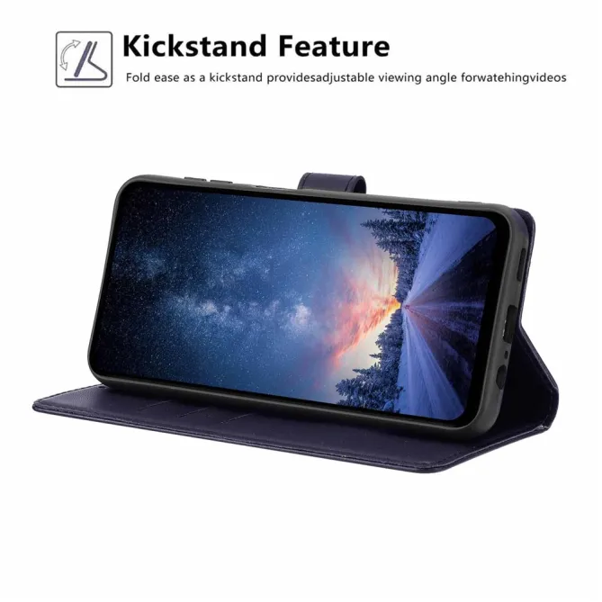 Housse Samsung Galaxy A07 Motif Chat et Arbre avec Dragonne