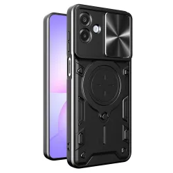 Coque Samsung Galaxy A07 Armor Shield avec Cache Objectif Coulissant