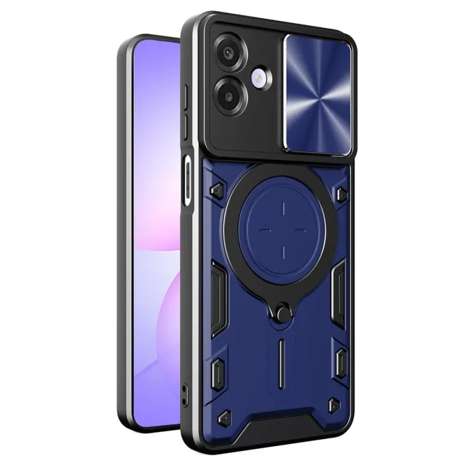 Coque Samsung Galaxy A07 Armor Shield avec Cache Objectif Coulissant