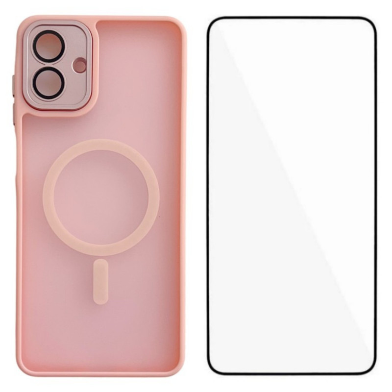 Coque Samsung Galaxy A07 QB Series Magnétique avec Verre Trempé