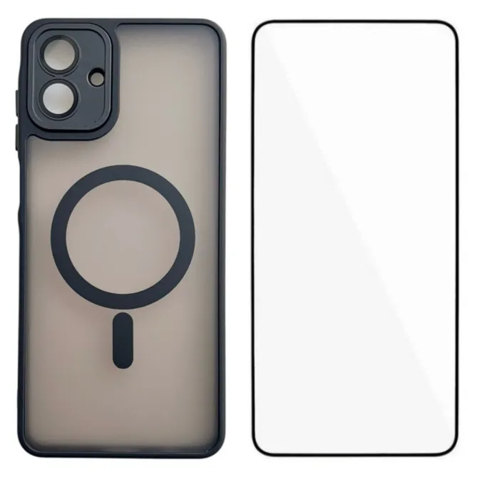 Coque Samsung Galaxy A07 QB Series Magnétique avec Verre Trempé