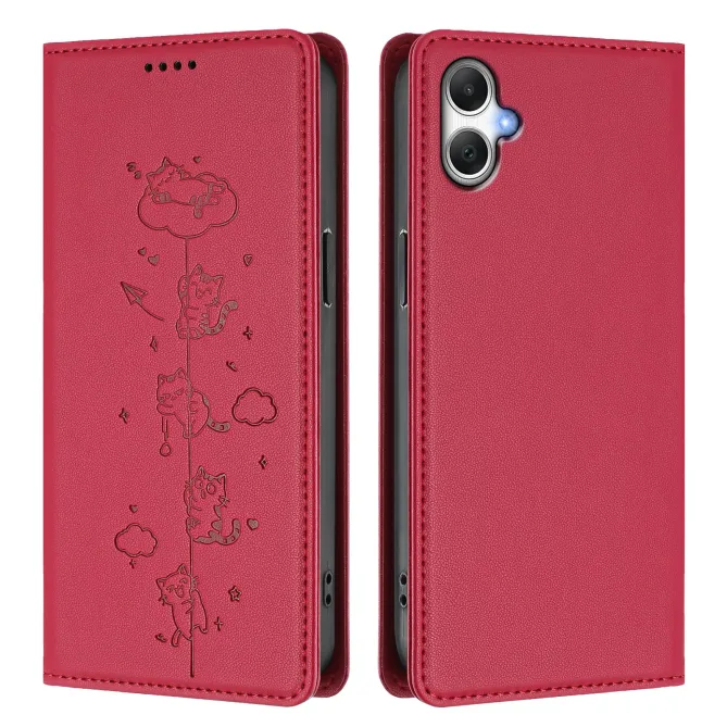 Flip Cover Samsung Galaxy A06 / A07 Gravure Chats