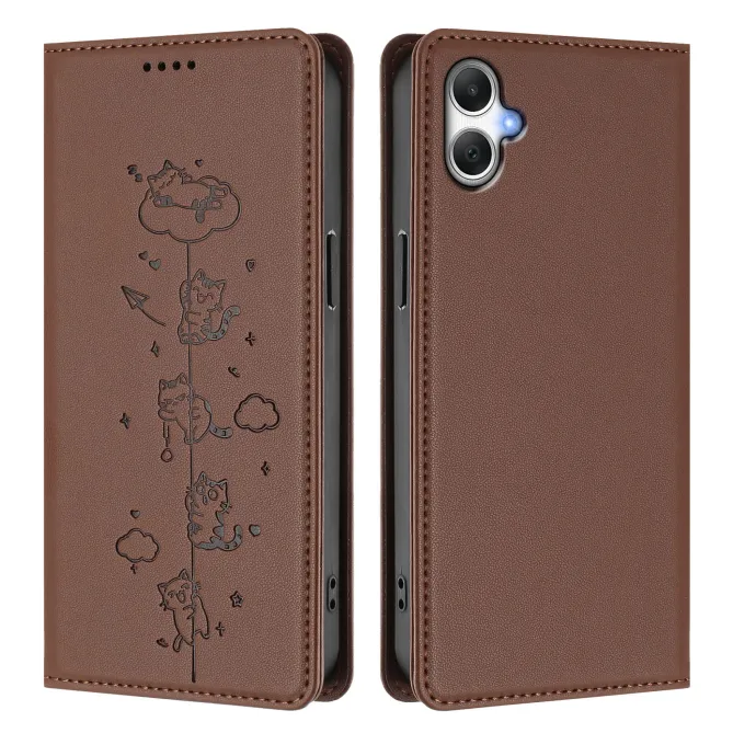 Flip Cover Samsung Galaxy A06 / A07 Gravure Chats