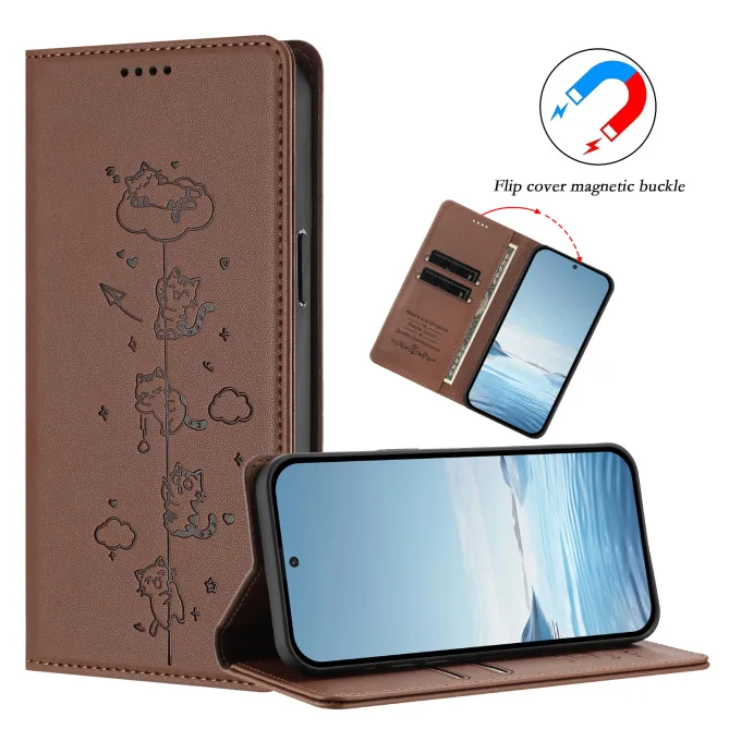 Flip Cover Samsung Galaxy A06 / A07 Gravure Chats