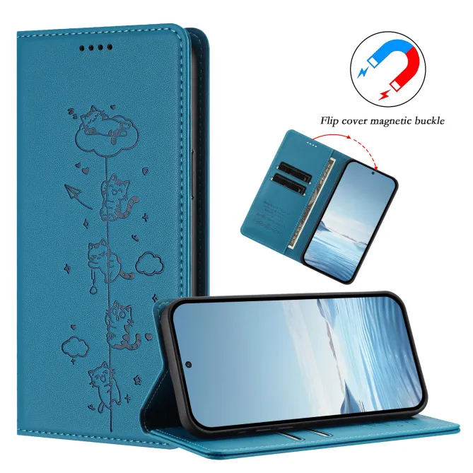 Flip Cover Samsung Galaxy A06 / A07 Gravure Chats